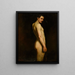 Warum nicht - Gustave Courbet — gerahmtes Bild an der Wand