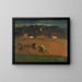 Die Ernte - Gustave De Smet — gerahmtes Bild an der Wand