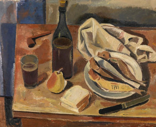 Stillleben mit Hering - Gustave De Smet — Ansicht des Kunstwerks