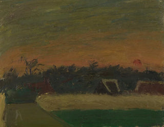 Sonnenuntergang - Gustave De Smet — Ansicht des Kunstwerks