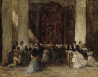 Messe - Gustave Henri Colin — Ansicht des Kunstwerks