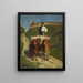 En route pour la fête basque - Gustave Henri Colin — gerahmtes Bild an der Wand