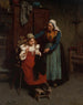 La leçon de couture - Gustave Henry Mosler — Ansicht des Kunstwerks