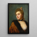 Parisienne - Gustave Jean Jacquet — gerahmtes Bild an der Wand