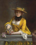 La robe jaune - Gustave Jean Jacquet — Ansicht des Kunstwerks