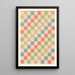 Deckenbild des Sonnofri-Grabs Nr. 97 - Gustave Jaquier — gerahmtes Bild an der Wand