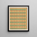 Deckenbild des Grabes von Pa-Nehasi Drah-Aboul-Negga - Gustave Jaquier — gerahmtes Bild an der Wand