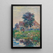 Ufer des Flusses - Gustave Loiseau — gerahmtes Bild an der Wand