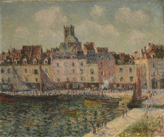 Der Quai Duquesne, Dieppe - Gustave Loiseau — Ansicht des Kunstwerks