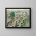 Le pont Corneille à Rouen - Gustave Loiseau — gerahmtes Bild an der Wand