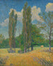 Die Pappeln - Gustave Loiseau — Ansicht des Kunstwerks