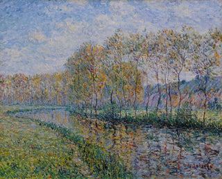 Gustave Loiseau - Les Rives de lEure le matin Saint Cyr du Vaudreuil.webp
