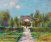 L'Hôtel de Mademoiselle Ernestine Saint-Jouin Finistère oder Der Obstgarten von Mademoiselle Ernestine Saint-Jouin - Gustave Loiseau — Ansicht des Kunstwerks