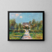 L'Hôtel de Mademoiselle Ernestine Saint-Jouin Finistère oder Der Obstgarten von Mademoiselle Ernestine Saint-Jouin - Gustave Loiseau — gerahmtes Bild an der Wand