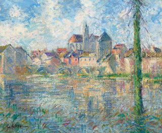 Moret-sur-Loing - Gustave Loiseau — Ansicht des Kunstwerks