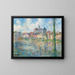 Moret-sur-Loing - Gustave Loiseau — gerahmtes Bild an der Wand