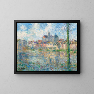 Moret-sur-Loing - Gustave Loiseau — gerahmtes Bild an der Wand