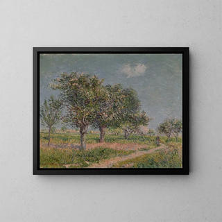 Gustave Loiseau - Pommiers en fleurs en Normandie.webp
