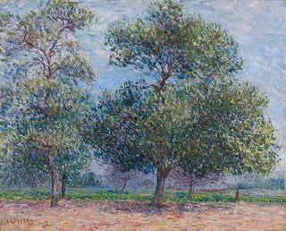 Frühling, blühende Apfelbäume - Gustave Loiseau — Ansicht des Kunstwerks