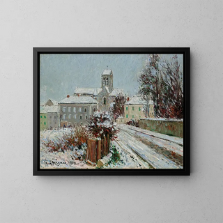 Gustave Loiseau - a neige  AuverssurOise.webp