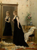 Vor dem Spiegel - Gustave Léonard de Jonghe — Ansicht des Kunstwerks