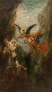 Ein Heiliger in der Wüste - Gustave Moreau — Ansicht des Kunstwerks
