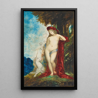 Gustave Moreau - Femme et Licorne.webp