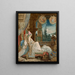 Der Traum eines Mogul-Bewohners - Gustave Moreau — gerahmtes Bild an der Wand