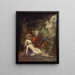 Piétà - Gustave Moreau — gerahmtes Bild an der Wand