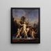 Venus, die aus dem Meer auftaucht - Gustave Moreau — gerahmtes Bild an der Wand