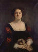 Portrait von Apollonie Sabatier 1822-1889 genannt La Présidente - Gustave Ricard — Ansicht des Kunstwerks