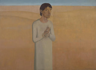 Christ im Wüstengebiet - Gustave Van de Woestijne — Ansicht des Kunstwerks