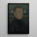 Bauernbild oder Abend - Gustave Van de Woestijne — gerahmtes Bild an der Wand