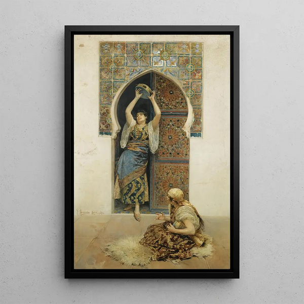 La Danse - Gustavo Simoni — gerahmtes Bild an der Wand