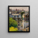 Les toits de Paris - Gustav Pillati — gerahmtes Bild an der Wand