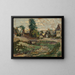 Ein Dorfbach - Gustav Mahler — gerahmtes Bild an der Wand