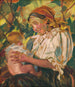 Eine Dorfmutter mit Kind - Gustav Mahler — Ansicht des Kunstwerks