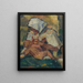 Stillende Muttermilch - Gustav Mahler — gerahmtes Bild an der Wand