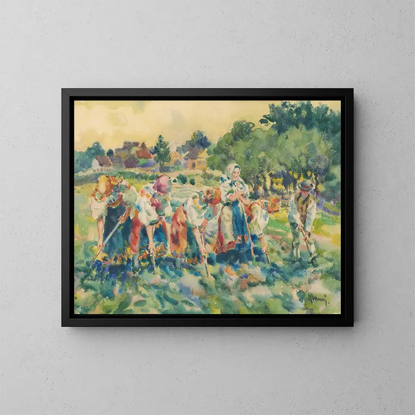 Horreurs - Gustav Mahler — gerahmtes Bild an der Wand