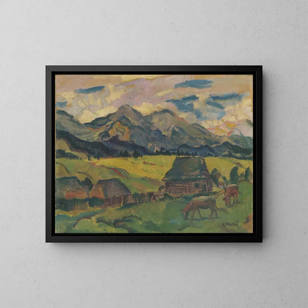 Motiv von diar - Gustav Mahler — gerahmtes Bild an der Wand