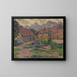 Partie de Menguoviec - Gustav Mahler — gerahmtes Bild an der Wand