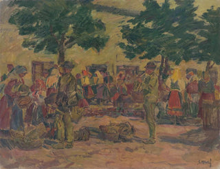 Markt von Pezinok - Gustav Mahler — Ansicht des Kunstwerks