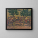 Markt von Pezinok - Gustav Mahler — gerahmtes Bild an der Wand