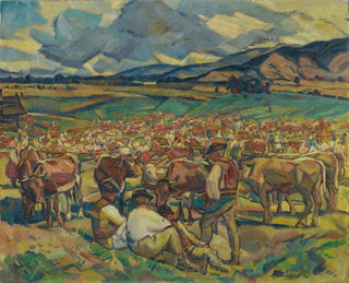 Der Viehmarkt in Hepa - Gustav Mahler — Ansicht des Kunstwerks