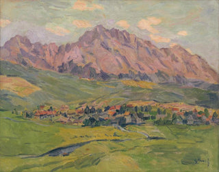 Das Dorf Sub-Tatran von Menguovce - Gustav Mahler — Ansicht des Kunstwerks