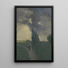 In Nebel - Gustav Mahler — gerahmtes Bild an der Wand