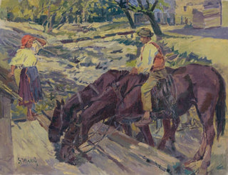 Bewässerung der Pferde - Gustav Mahler — Ansicht des Kunstwerks