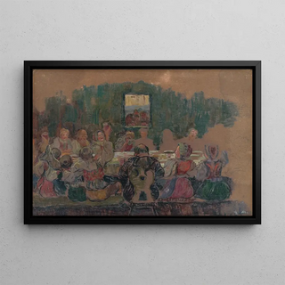 Gustv Mall - Wedding Feast Study for the Painting.webp