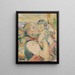 Junge Mutter - Gustav Mahler — gerahmtes Bild an der Wand