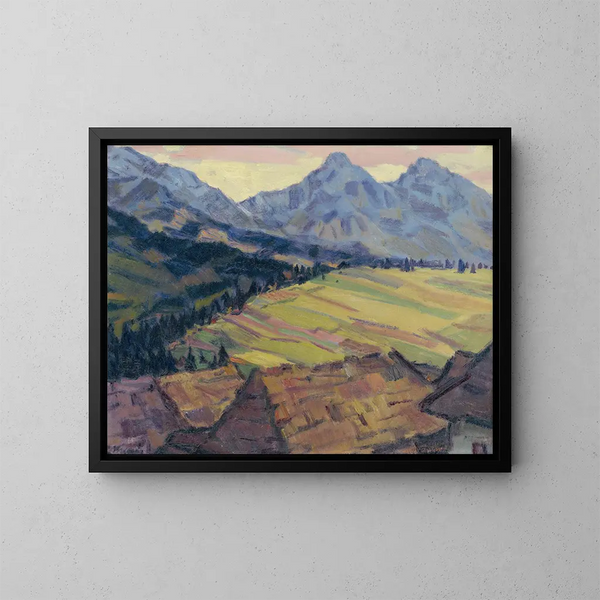 Motif diurne - Gustav Mahler — gerahmtes Bild an der Wand